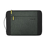 stm goods Housse pour MacBook Pro 14" / Air 13" Kin Sleeve avec Poignée et Poche Noir