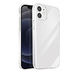JUST IN CASE Coque pour iPhone 12 / 12 Pro en TPU Compatible Charge Sans Fil KickLite Transparent
