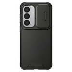 Avizar Coque pour Galaxy S26 Plus Compatible Recharge Qi avec Cache Caméra Coulissante Noir