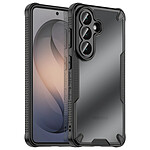 Avizar Coque pour Galaxy S26 Modèle Defender Matt avec Coins Renforcés Noir transparent