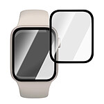Spigen SGP Pack de 2 Verre Hybride pour Apple Watch 8 / 7 45mm Proflex Ez Fit Antichoc Transparent