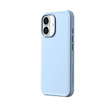 Rhinoshield Coque pour iPhone 16 Plus Modèle SolidX compatible Recharge Sans Fil Bleu clair