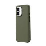 Rhinoshield Coque pour iPhone 16 Plus Modèle SolidX compatible Recharge Sans Fil Vert olive