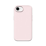 Rhinoshield Coque Magsafe pour iPhone 16e / 17e Modèle SolidSuit avec bords surélevés Rose clair