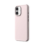 Rhinoshield Coque pour iPhone 16 Plus Modèle SolidX Antichoc compatible recharge sans fil Rose clair