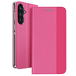 Avizar Étui pour Galaxy A57 Série Sensitive avec Fonction Support en Tissu Rose