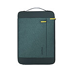 stm goods Housse pour MacBook Pro 16" / Air / Pro 15" Kin Sleeve avec Poignée et Poche Bleu