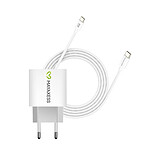 Mayaxess Chargeur Secteur pour Pixel 7 20W + Câble USB-C 1m Blanc