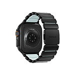 Nomad Bracelet pour Apple Watch 49mm Magnétique Design Hybride Modèle Stratos Noir Nomad Bracelet pour Apple Watch 49mm Magnétique Design Hybride Modèle Stratos Noir