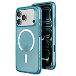 Rhinoshield Coque MagSafe pour iPhone 17 Pro Collection JellyTint Anti-Chutes 3.5m Bleu nuit