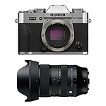 FUJIFILM X-T30 III ARGENT + Objectif SIGMA 17-40 f/1.8 DC ART
