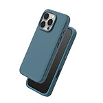 Rhinoshield Coque pour iPhone 16 Pro Max Modèle SolidX Antichoc compatible recharge sans fil Bleu foncé