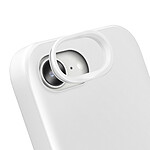 Rhinoshield Protection Caméra pour iPhone 16e Contour Objectif Anti-rayures Blanc