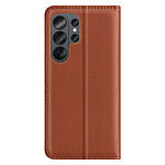 Dux Ducis Étui Portefeuille pour Galaxy S26 Ultra Anti-RFID Compatible Charge Sans Fil Qi Marron Dux Ducis Étui Portefeuille pour Galaxy S26 Ultra Anti-RFID Compatible Charge Sans Fil Qi Marron