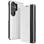 Avizar Étui Clapet pour Galaxy S26 Ultra Conception Bi-matière avec Support Vidéo Argent Avizar Étui Clapet pour Galaxy S26 Ultra Conception Bi-matière avec Support Vidéo Argent