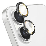 Rhinoshield Protection d'Objectif Caméra pour iPhone 16 / 16 Plus / 17 Anti-Rayures Gris foncé