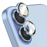 Rhinoshield Protection d'Objectif Caméra pour iPhone 16 / 16 Plus / 17 Anti-Rayures Bleu