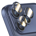 Rhinoshield Protection d'Objectif Caméra pour iPhone 17 Pro / Pro Max Anti-Rayures Bleu