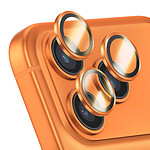 Rhinoshield Protection d'Objectif Caméra pour iPhone 17 Pro / Pro Max Anti-Rayures Orange