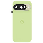 Google Cache Batterie Original pour Google Pixel 10 avec Découpes Caméra Vert citron