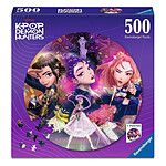 KPop Demon Hunters - Puzzle 500 rond Pièces For the fans !