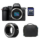 NIKON Z50 II NU + Sac + Carte SD 8 Go + Adaptateur FTZ II