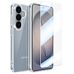 Avizar Pack Protection pour Galaxy S26 Plus Coque Silicone et Verre Trempé Antichoc Transparent