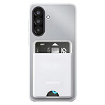 Samsung Coque pour Samsung Galaxy A57 avec Porte-Cartes Extérieur Blanc