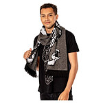 Harry Potter - Echarpe Dark Arts Spell Long Length Grey
