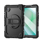 Tech-Protect Coque Intégrale pour Galaxy Tab A11 Modèle Solid avec Poignée Arrière Rotative Noir