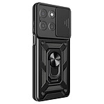 Avizar Coque pour Moto G15 / G15 Power avec Bague Support et Cache Caméra Coulissant