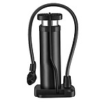 Avizar Mini Pompe à Pédale Manuelle 17?cm en Aluminium Portable et Polyvalent