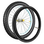 Avizar Chambre à Air 16x1.75 à 1.90 pour Vélo en Caoutchouc avec Valve 44mm