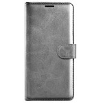 Zanaé Étui Portefeuille pour iPhone 17 Pro Max Édition Columbia avec Fonction Support Gris