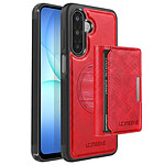 Avizar Coque Magnétique pour Galaxy A17 avec Porte-cartes Amovible et Support