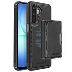 Avizar Coque Magnétique pour Galaxy A17 avec Porte-cartes Amovible et Support