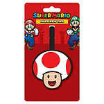 Super Mario - Étiquette de Bagage Toad Super Mario - Étiquette de Bagage Toad