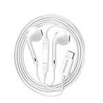 Mayaxess Écouteurs Filaires USB-C pour Galaxy Z Flip 7 avec Micro intégré Blanc Mayaxess Écouteurs Filaires USB-C pour Galaxy Z Flip 7 avec Micro intégré Blanc