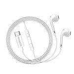 Mayaxess Écouteurs Filaires USB-C avec Micro intégré pour Pixel 7 Blanc Mayaxess Écouteurs Filaires USB-C avec Micro intégré pour Pixel 7 Blanc