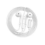 Mayaxess Écouteurs Filaires USB-C pour Galaxy Z Fold 6 avec Micro intégré Blanc