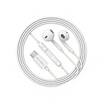 Mayaxess Écouteurs Filaires USB-C pour Galaxy A35 avec Microphone intégré Blanc Mayaxess Écouteurs Filaires USB-C pour Galaxy A35 avec Microphone intégré Blanc