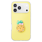 Avizar Coque pour iPhone 17 Pro Max avec Motif Ananas en Relief 3D et Contour Surélevé Avizar Coque pour iPhone 17 Pro Max avec Motif Ananas en Relief 3D et Contour Surélevé