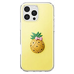 Avizar Coque pour iPhone 16 Pro avec Motif Ananas en Relief 3D et Contour Surélevé Avizar Coque pour iPhone 16 Pro avec Motif Ananas en Relief 3D et Contour Surélevé