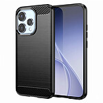 Avizar Coque pour Oppo Reno 15 en Silicone Effet Carbone Texture Brossée Avizar Coque pour Oppo Reno 15 en Silicone Effet Carbone Texture Brossée