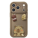 Avizar Coque pour iPhone 17 Pro Max avec Motifs Capybara en 3D et Contour Surélevé Avizar Coque pour iPhone 17 Pro Max avec Motifs Capybara en 3D et Contour Surélevé