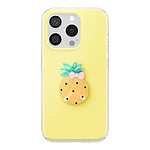 Avizar Coque pour iPhone 15 Pro avec Motif Ananas en Relief 3D et Contour Surélevé Avizar Coque pour iPhone 15 Pro avec Motif Ananas en Relief 3D et Contour Surélevé