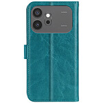 Mayaxess Étui Portefeuille pour Honor 600 / 600 Pro avec Support Vidéo et Dragonne Turquoise