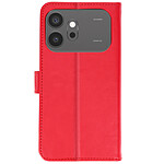 Mayaxess Étui Portefeuille pour Honor 600 / 600 Pro avec Support Vidéo et Dragonne Rouge Mayaxess Étui Portefeuille pour Honor 600 / 600 Pro avec Support Vidéo et Dragonne Rouge