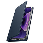 Dux Ducis Étui pour Xiaomi 17 Série Skin Pro avec Porte-carte et Support Vidéo Bleu nuit