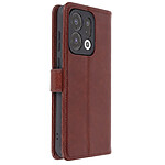 Avizar Étui pour Oppo Find X9 Effet Cuir Vintage avec Support et Porte-cartes Avizar Étui pour Oppo Find X9 Effet Cuir Vintage avec Support et Porte-cartes